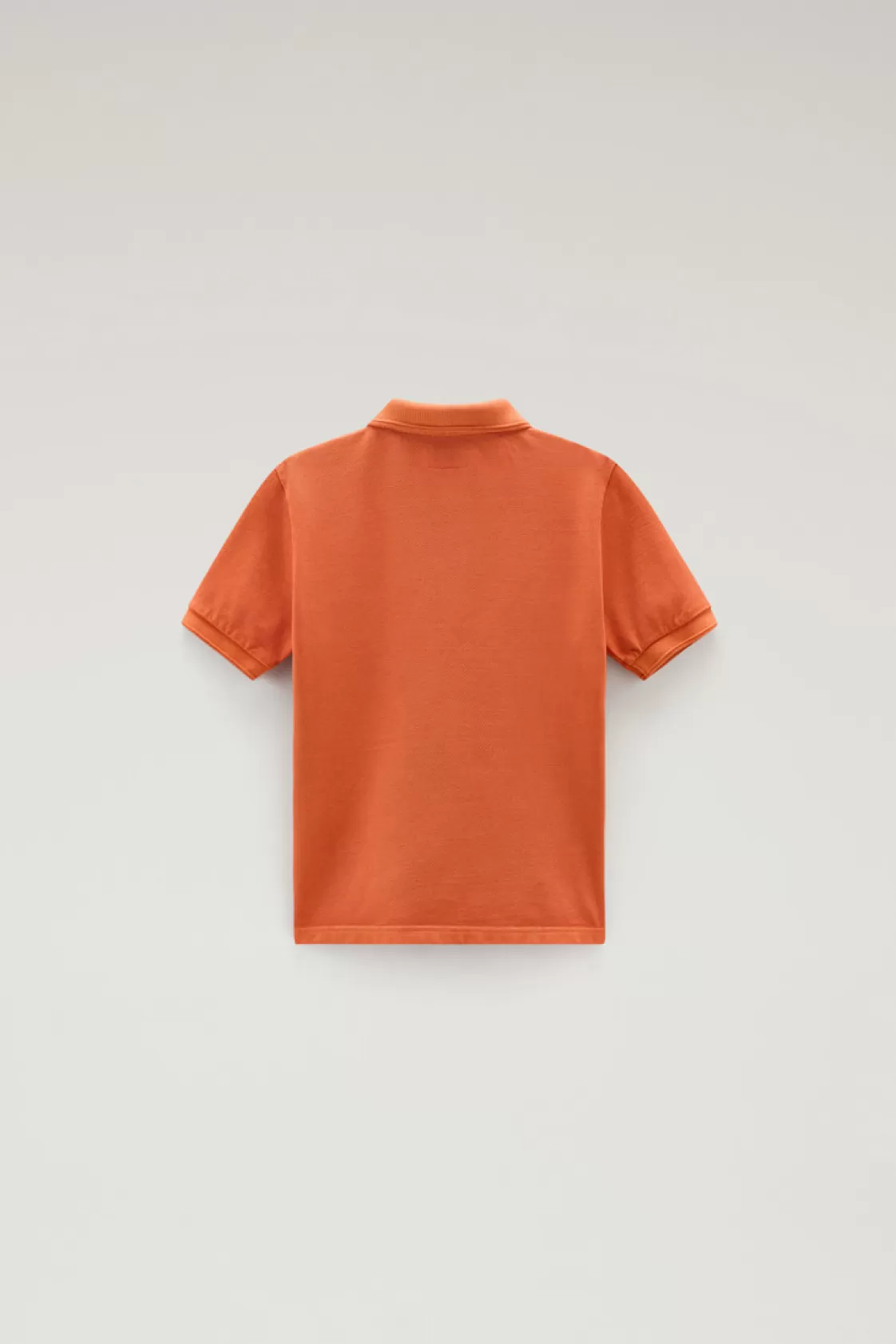 Apparel>woolrich Boys' Garment-Dyed Stretch Cotton Mackinack Polo Shirt Koi