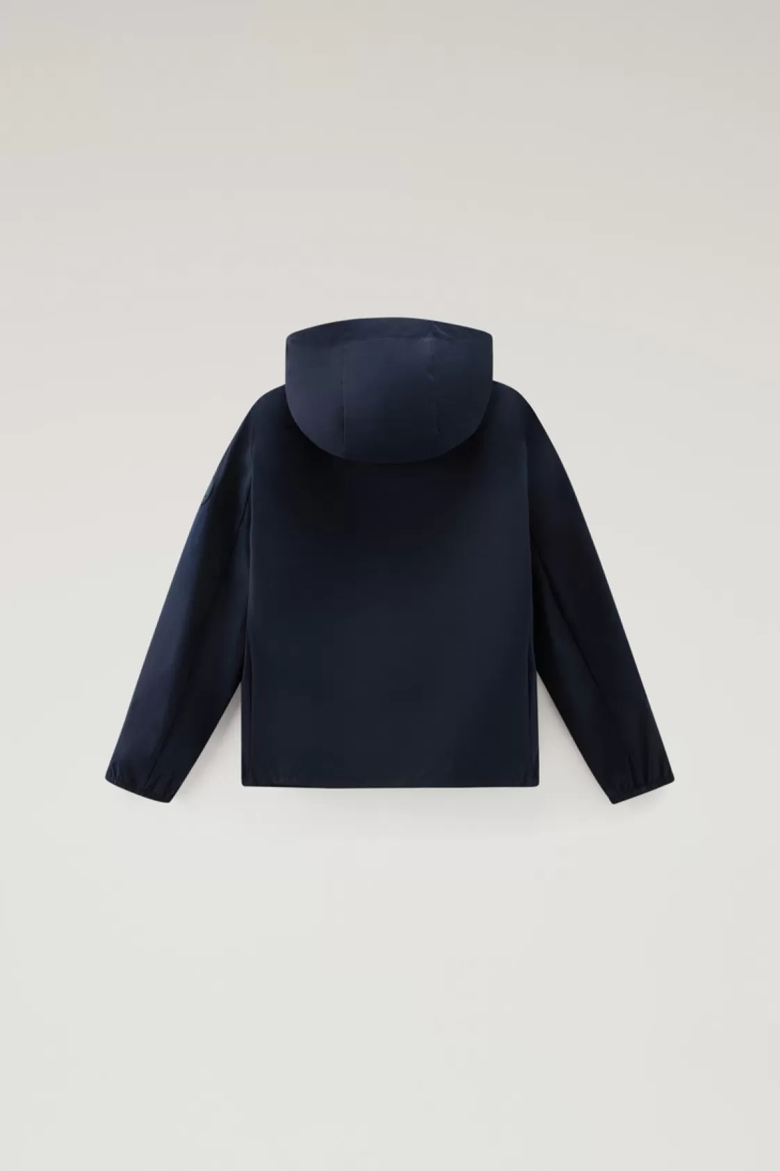 Jackets>woolrich Boys' Pacific Jacket With Hood Melton Blue