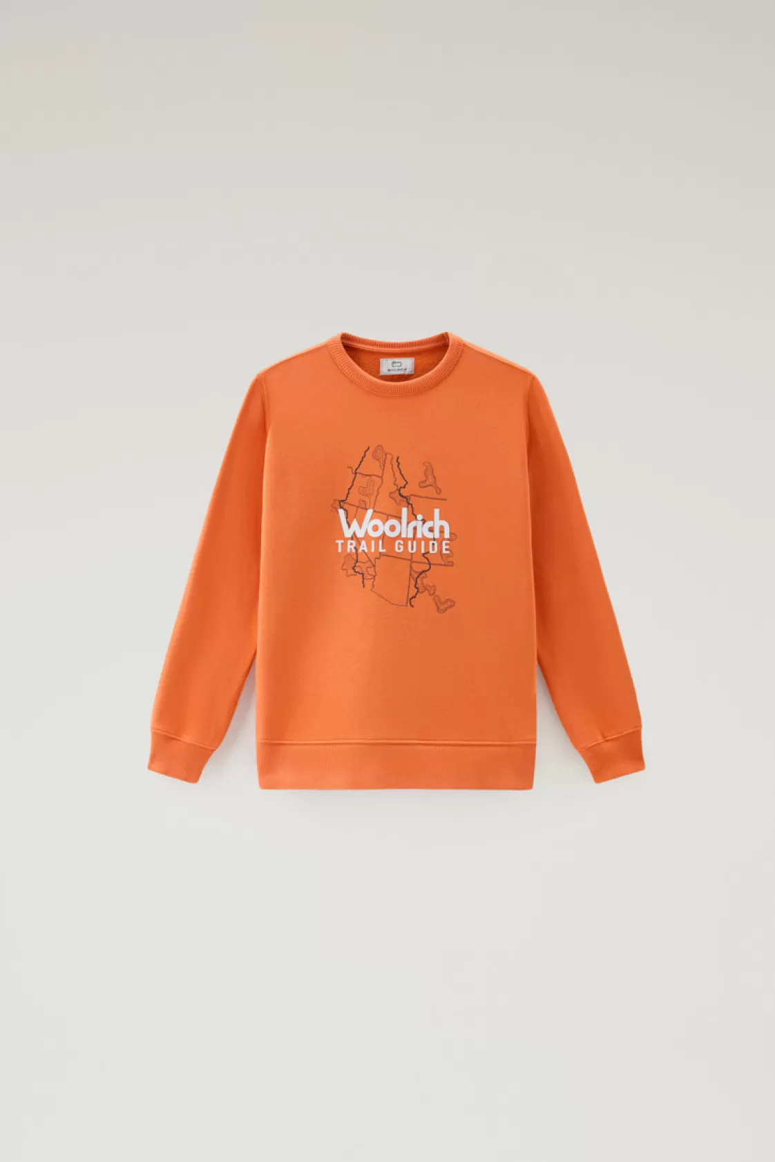 Apparel>woolrich Boys' Pure Cotton Crewneck Sweatshirt With Print Koi