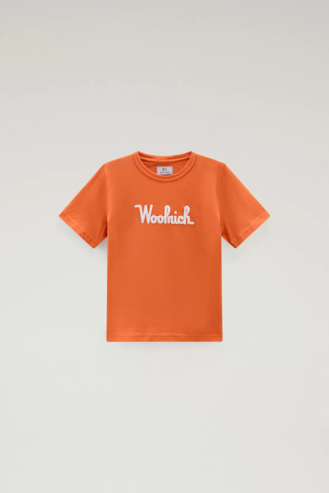 Apparel>woolrich Boys' Pure Cotton T-Shirt With Embroidery Koi