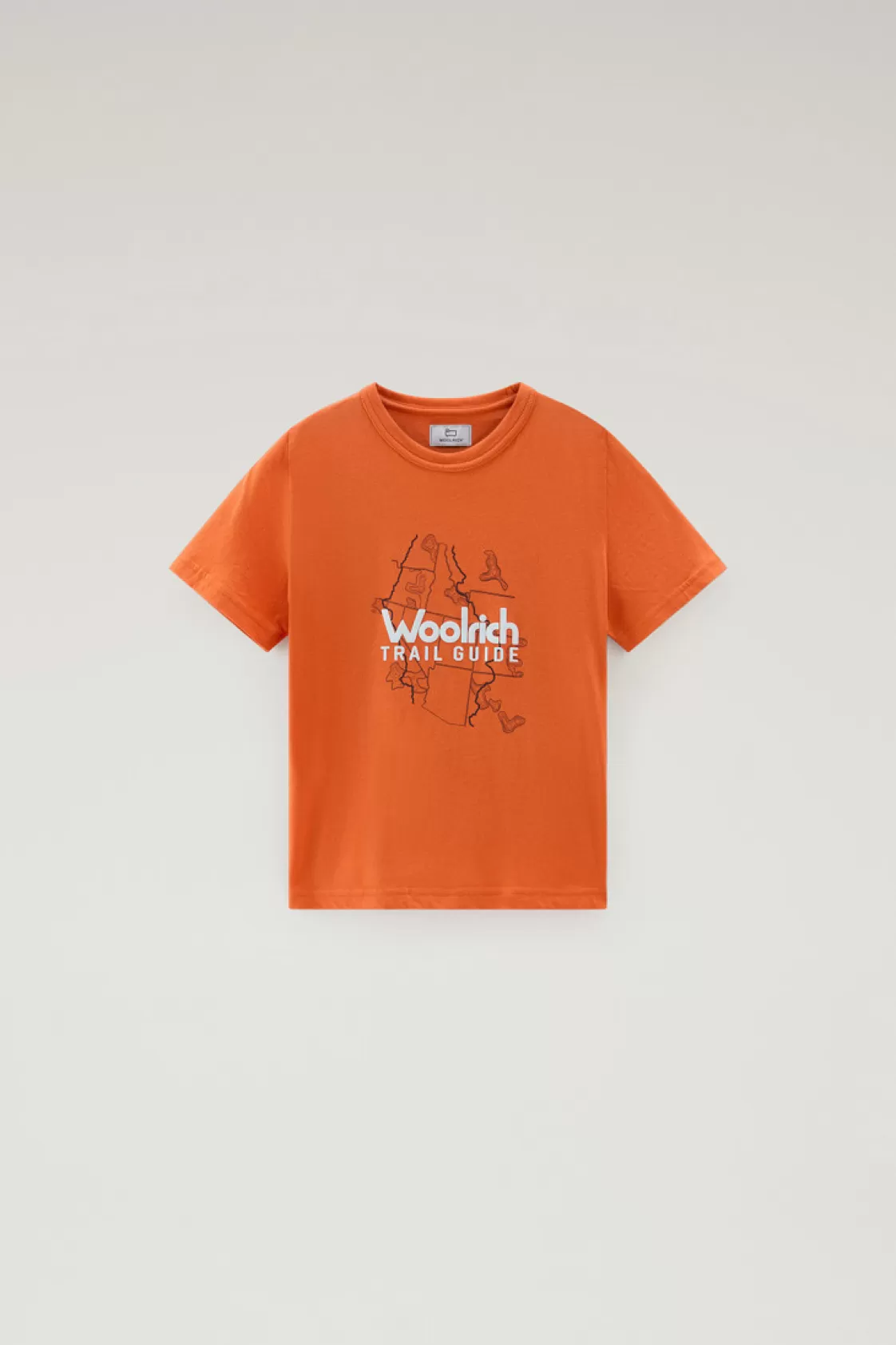 Apparel>woolrich Boys' Pure Cotton T-Shirt With Graphic Print Koi