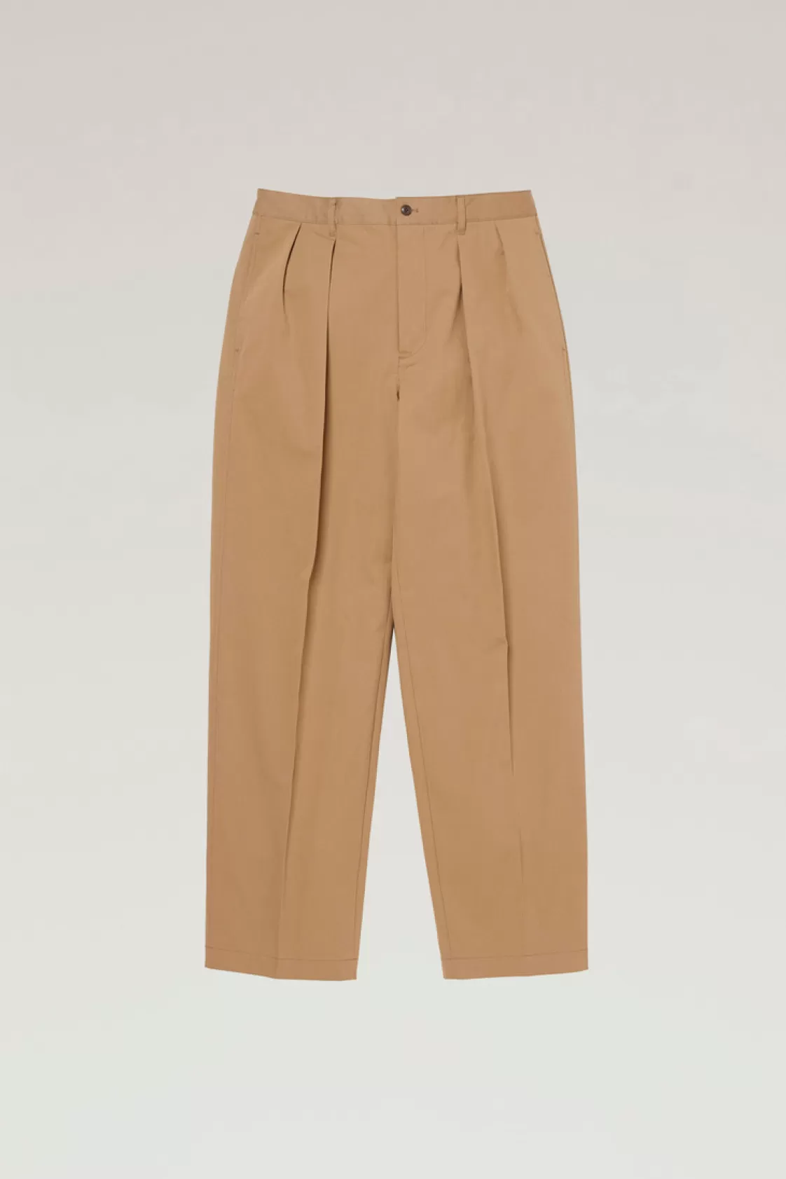 Outdoor Label Designed in Japan | Trousers & Shorts>woolrich Cavalry Twill Cotton Blend Pants Beige