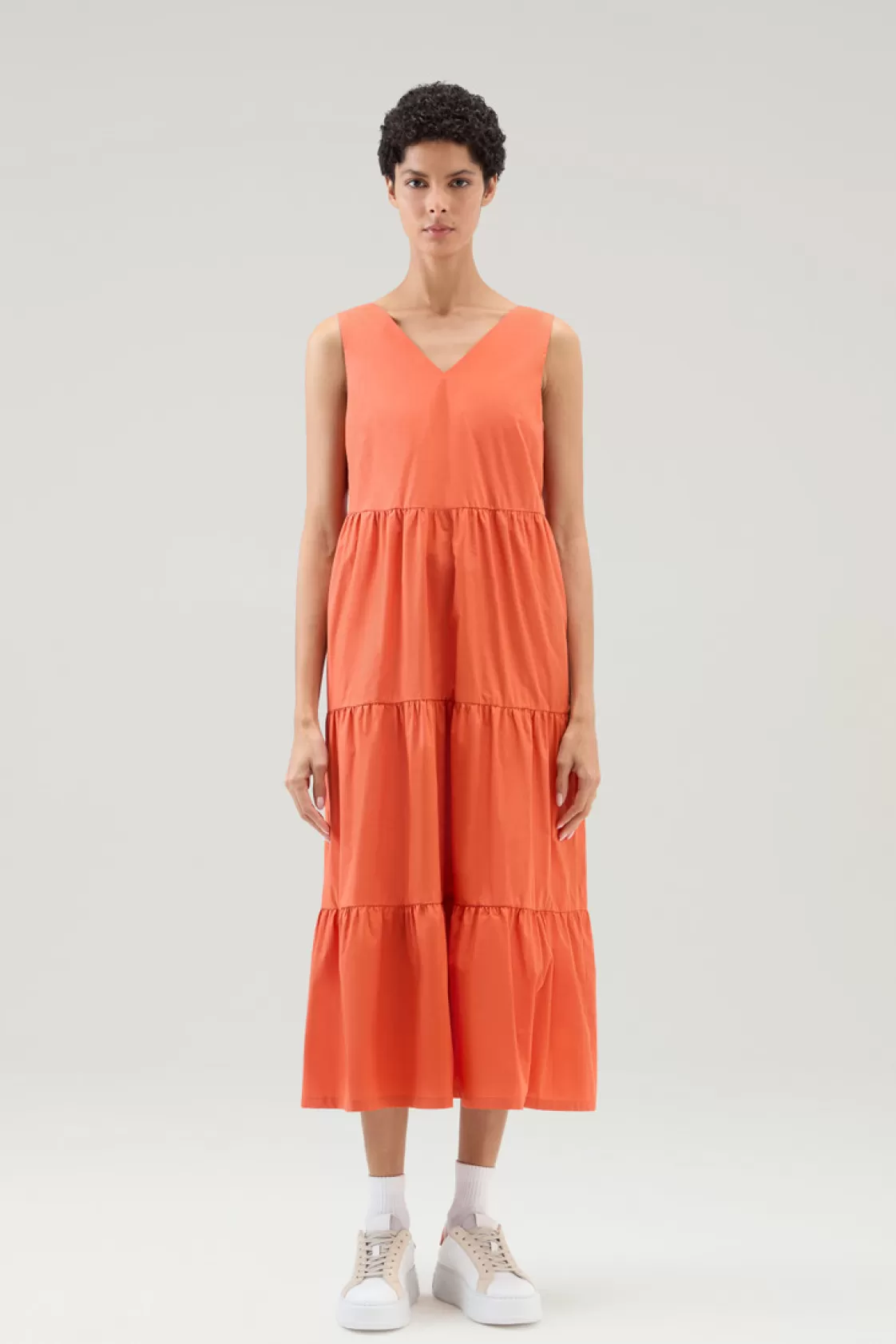 Dresses & Skirts>woolrich Dress In Pure Cotton Poplin Koi