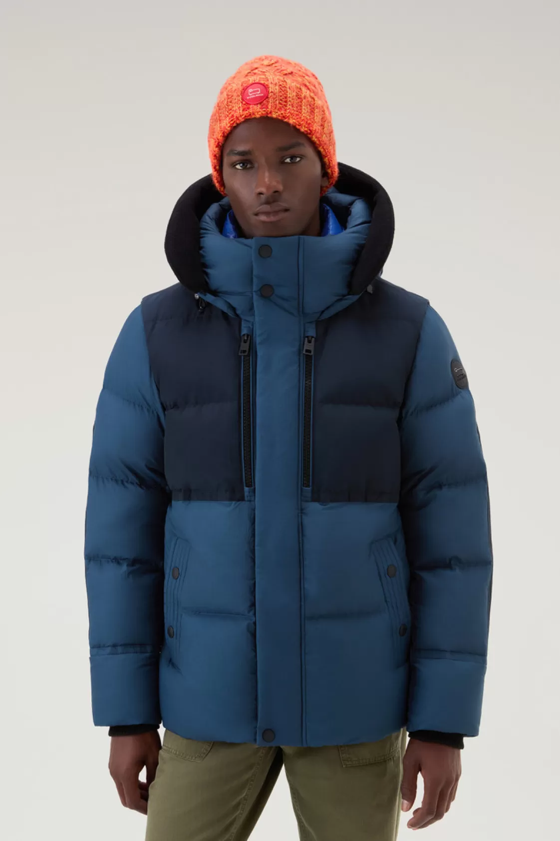 Down Jackets | Jackets>woolrich Expedition Jacket Blue Lobster