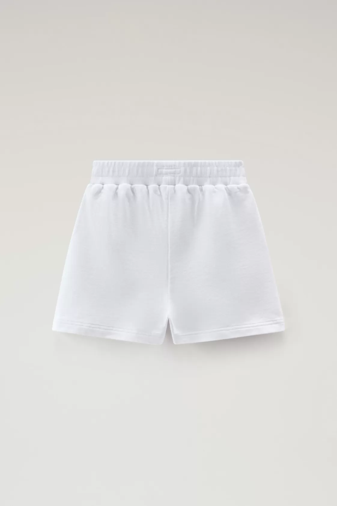 Apparel>woolrich Girls' Pure Cotton Fleece Shorts Bright White