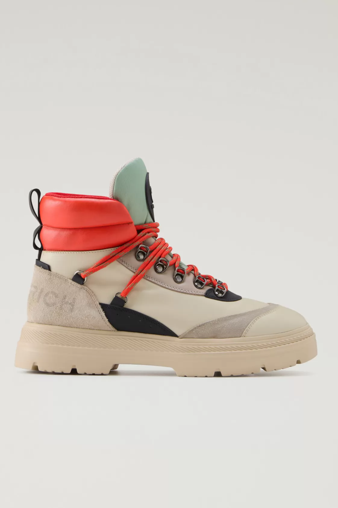 Boots>woolrich Hiking Military Boots Beige Coral