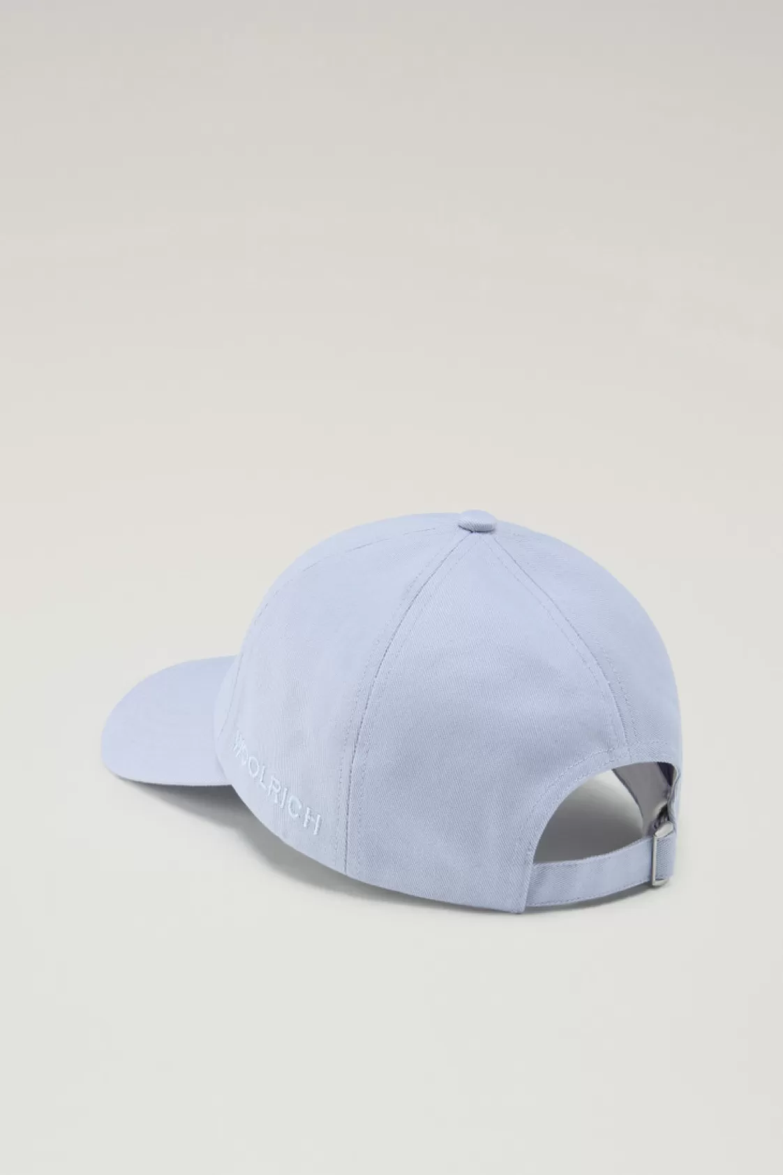 Hats & Beanies | Hats>woolrich Logo Baseball Cap In Pure Cotton Twill Blue Grey