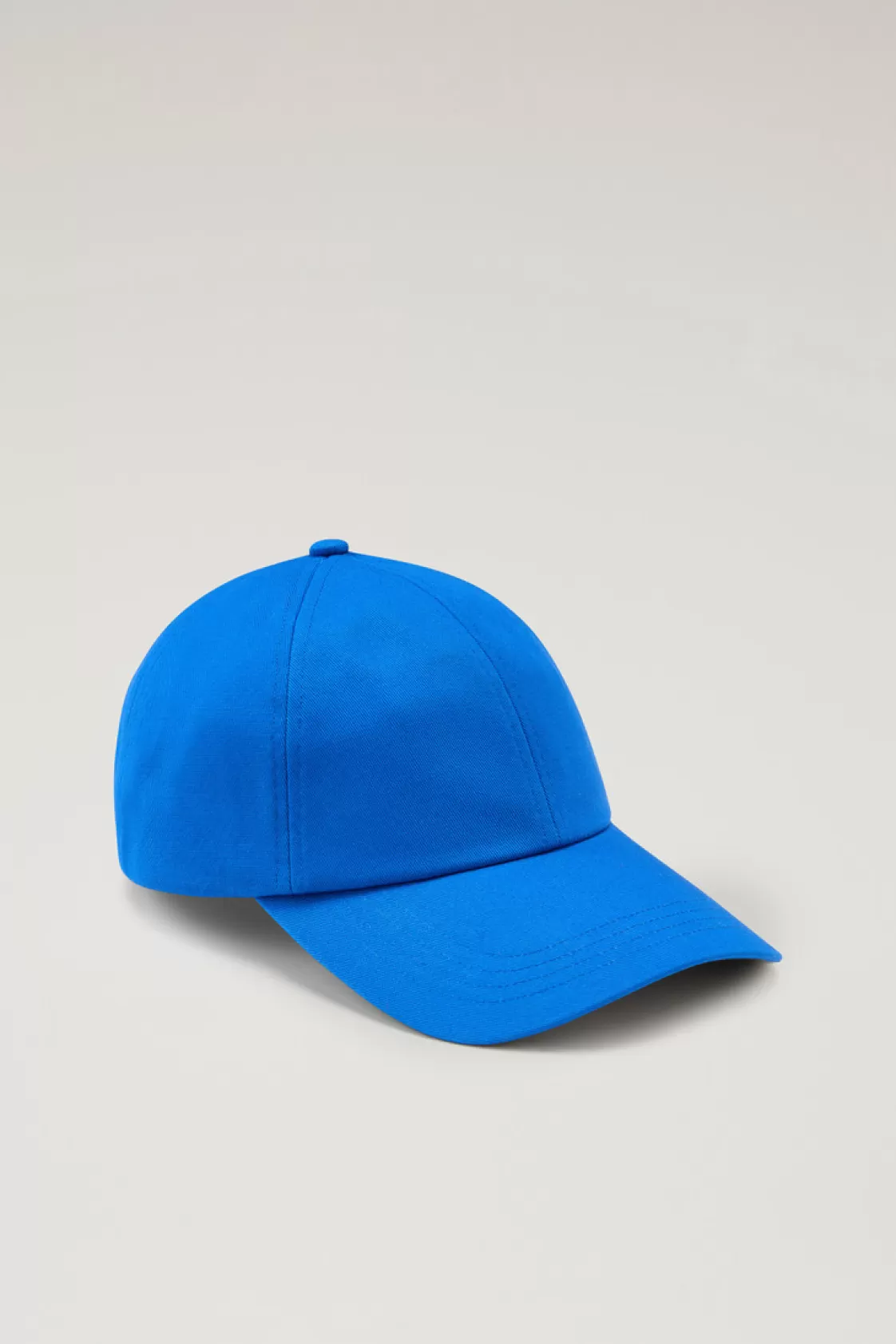 Hats & Beanies | Hats>woolrich Logo Baseball Cap In Pure Cotton Twill Snorkel Blue