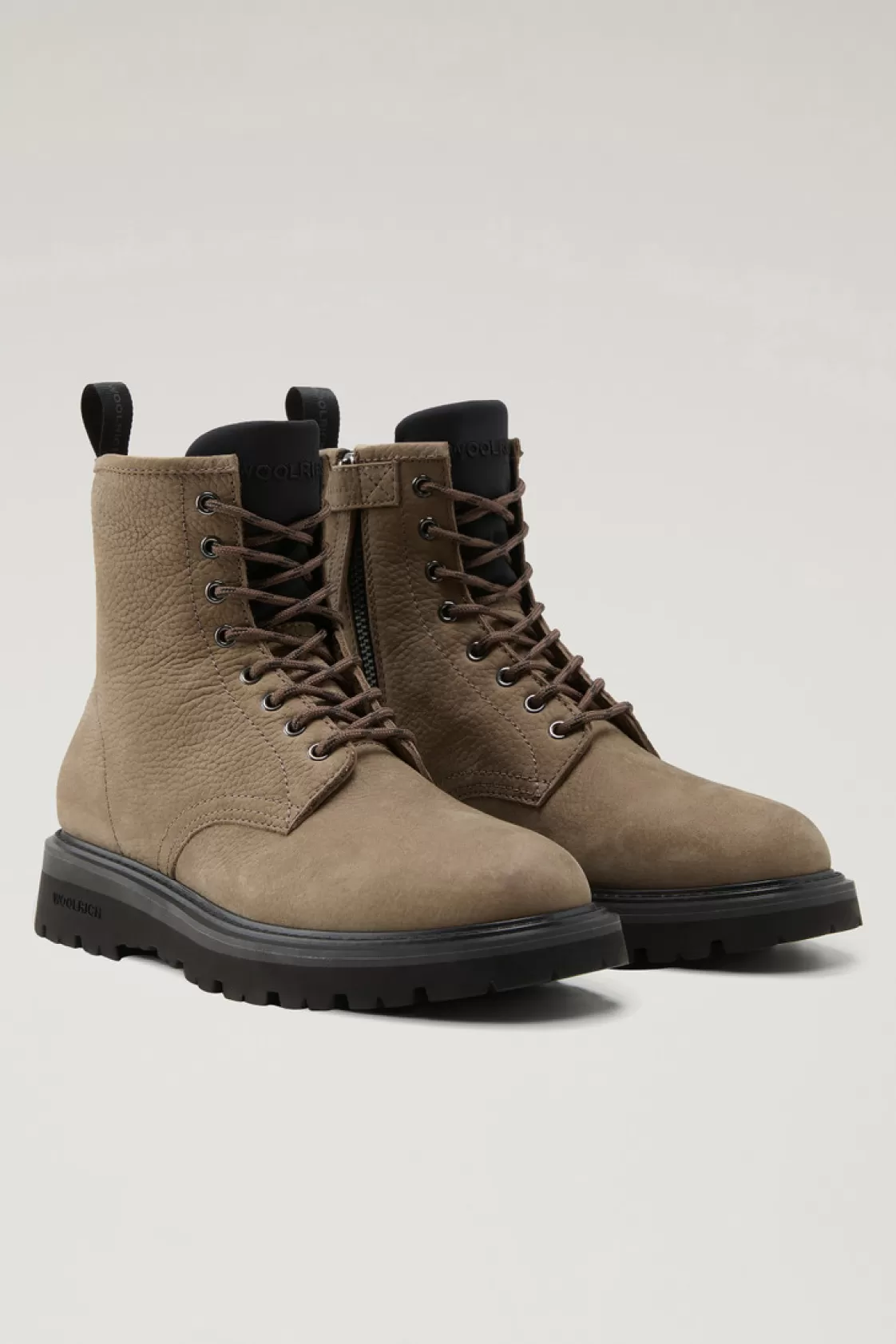 Boots>woolrich New City Boots In Nabuk Mud