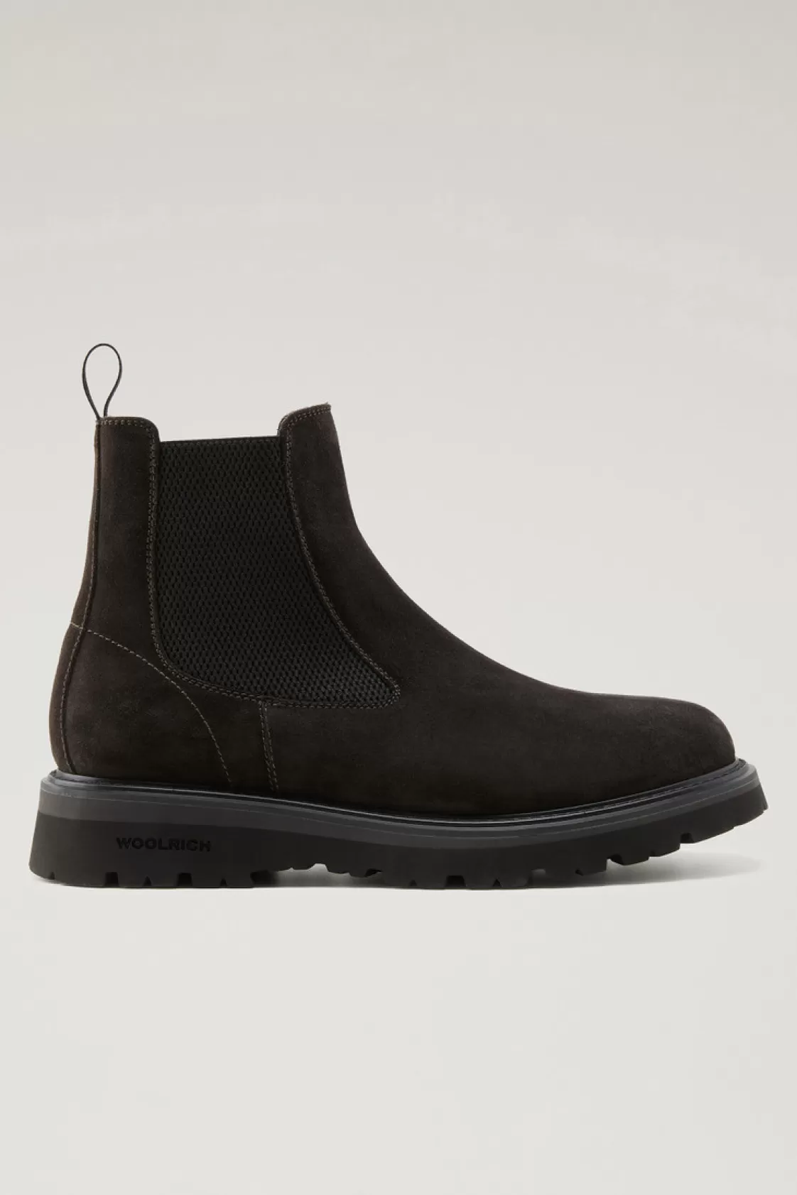 Boots>woolrich New City Chelsea Boots In Suede Dark Brown