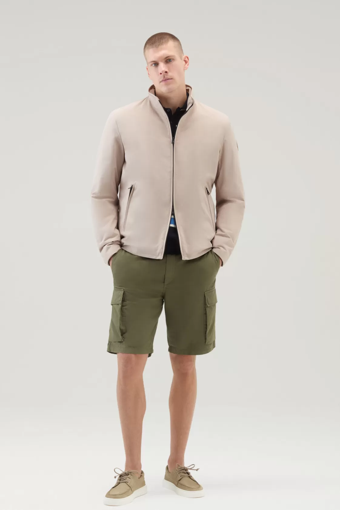 Bomber Jackets | Waterproof>woolrich Padded Sailing Bomber Rope