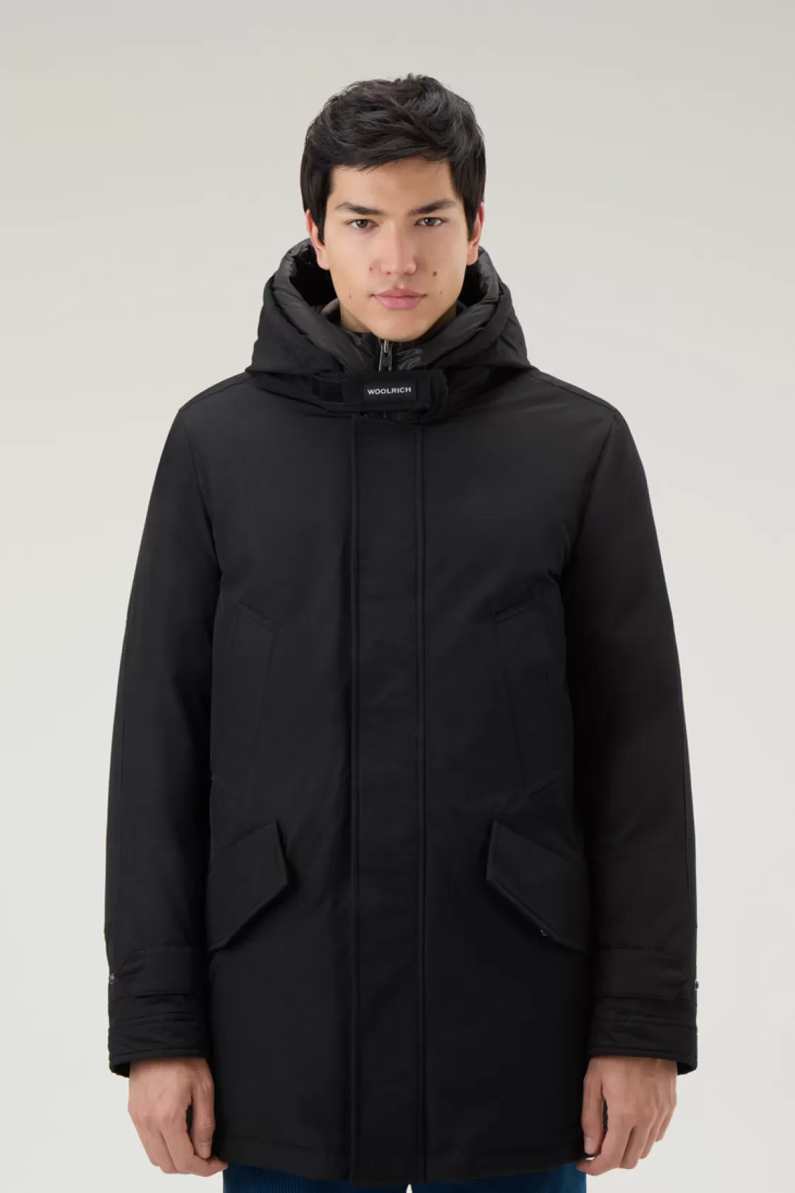 Parkas | Icons>woolrich Polar Parka With High Collar Black