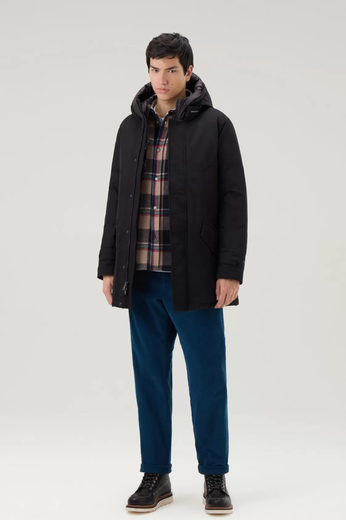 Parkas | Icons>woolrich Polar Parka With High Collar Black