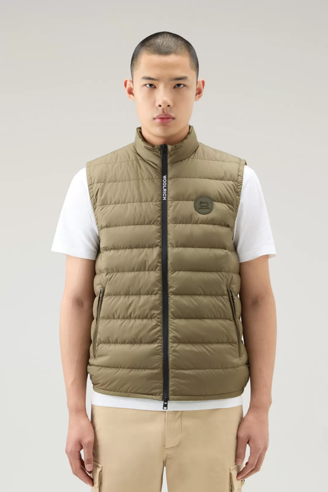 Vests>woolrich Quilted Sundance Vest Lake Olive