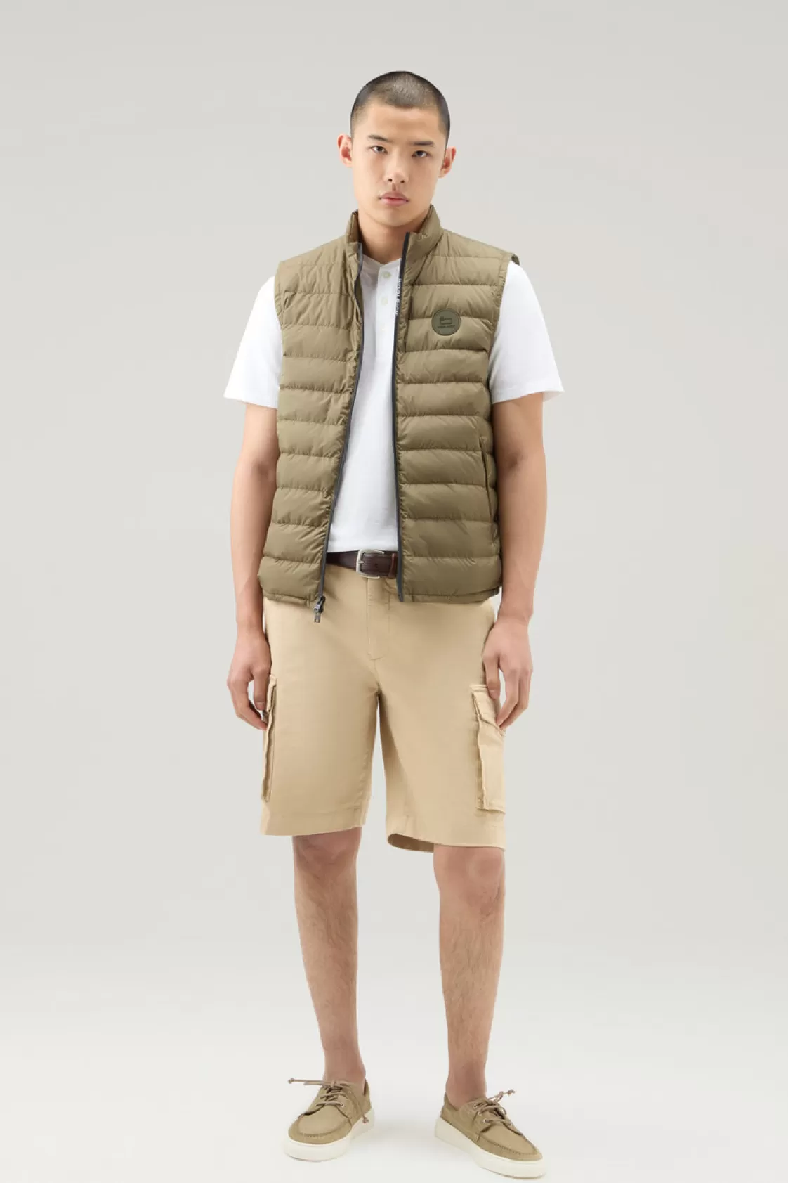 Vests>woolrich Quilted Sundance Vest Lake Olive