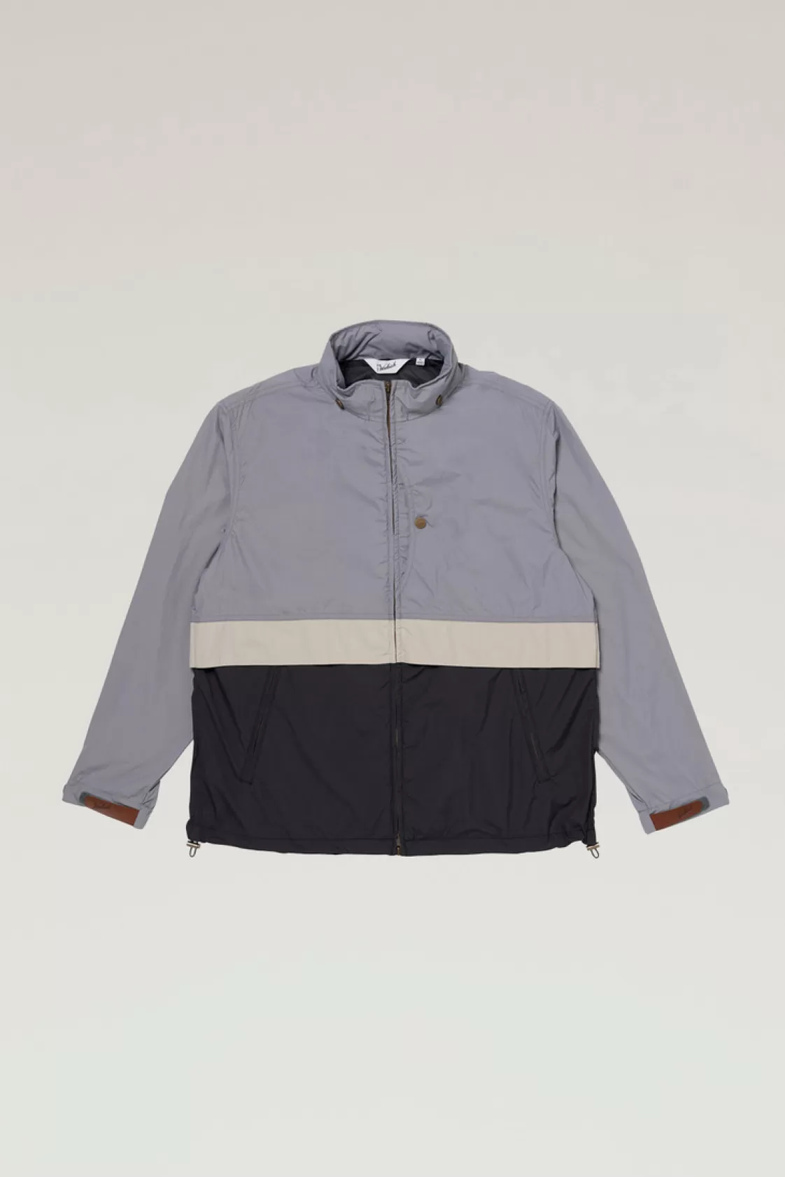 Outdoor Label Designed in Japan | Jackets>woolrich Ripstop Nylon Jacket With Foldable Hood Grey