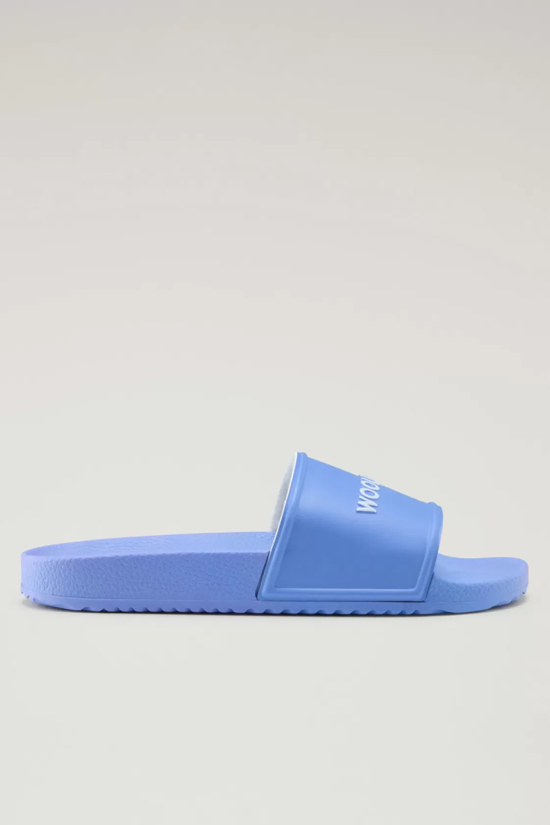 Boat Shoes & Sandals>woolrich Rubber Slide Sandals Sky Blue