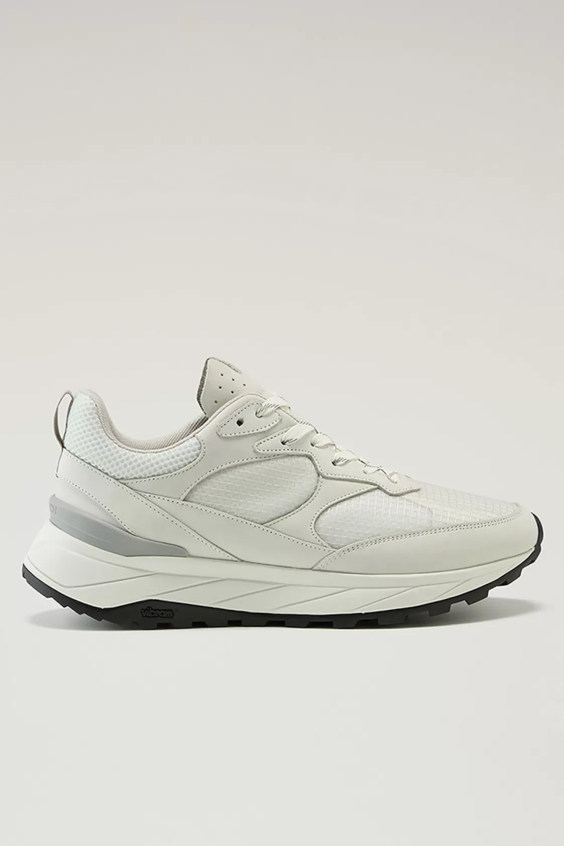 Sneakers>woolrich Running Sneakers In Ripstop Fabric White Off White