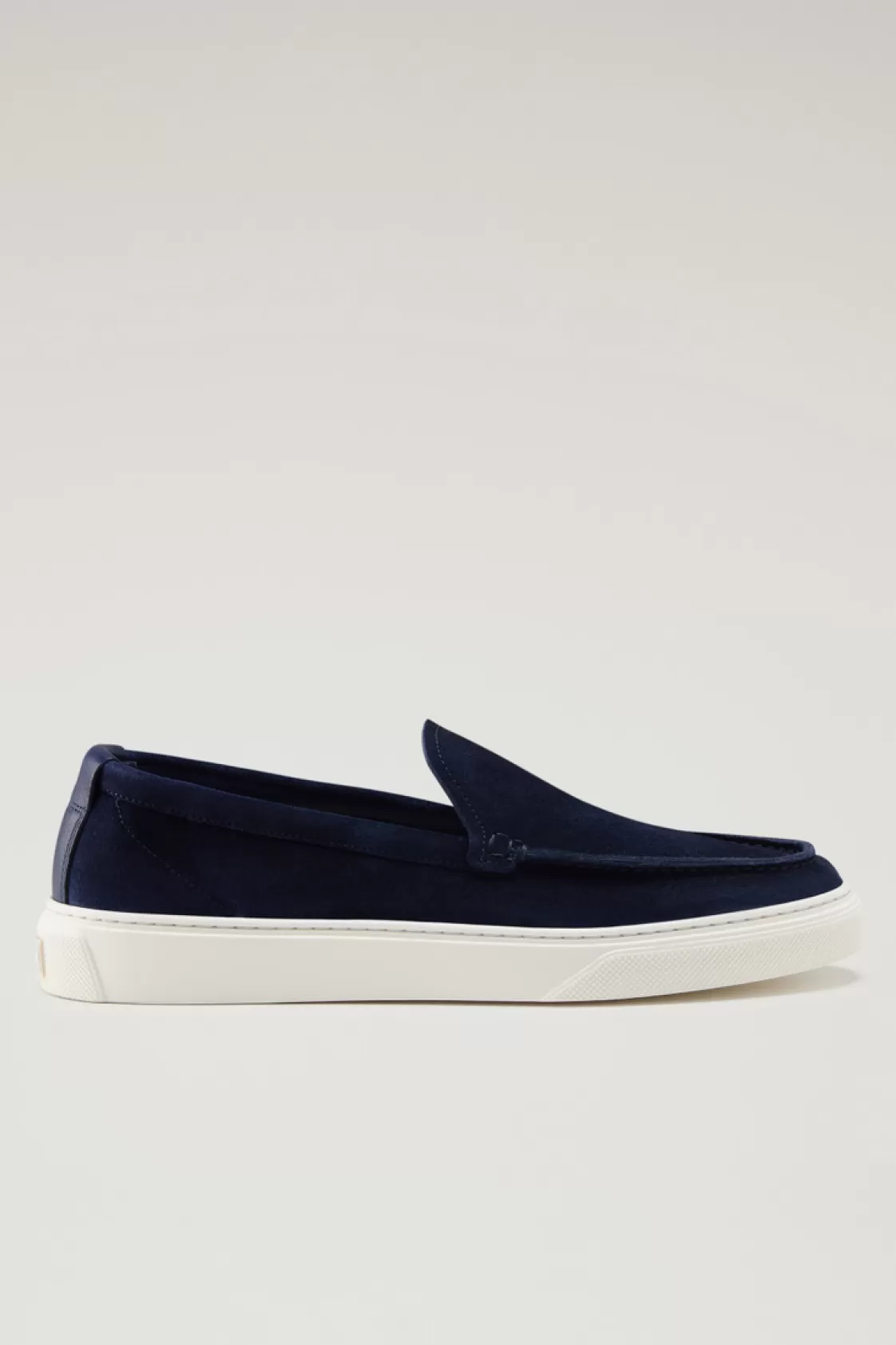 Boat Shoes & Sandals>woolrich Suede Leather Loafers Blue