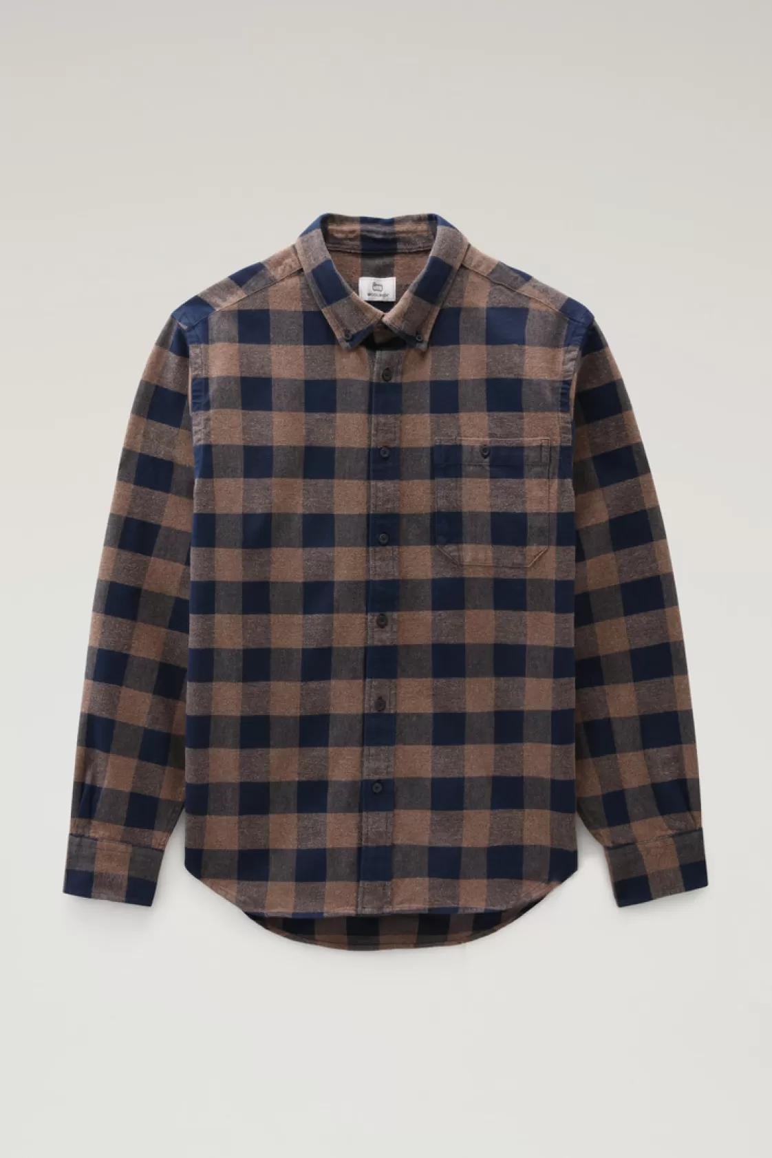 Flannels & Shirts | Icons>woolrich Trout Run Flannel Check Shirt Brown Buffalo