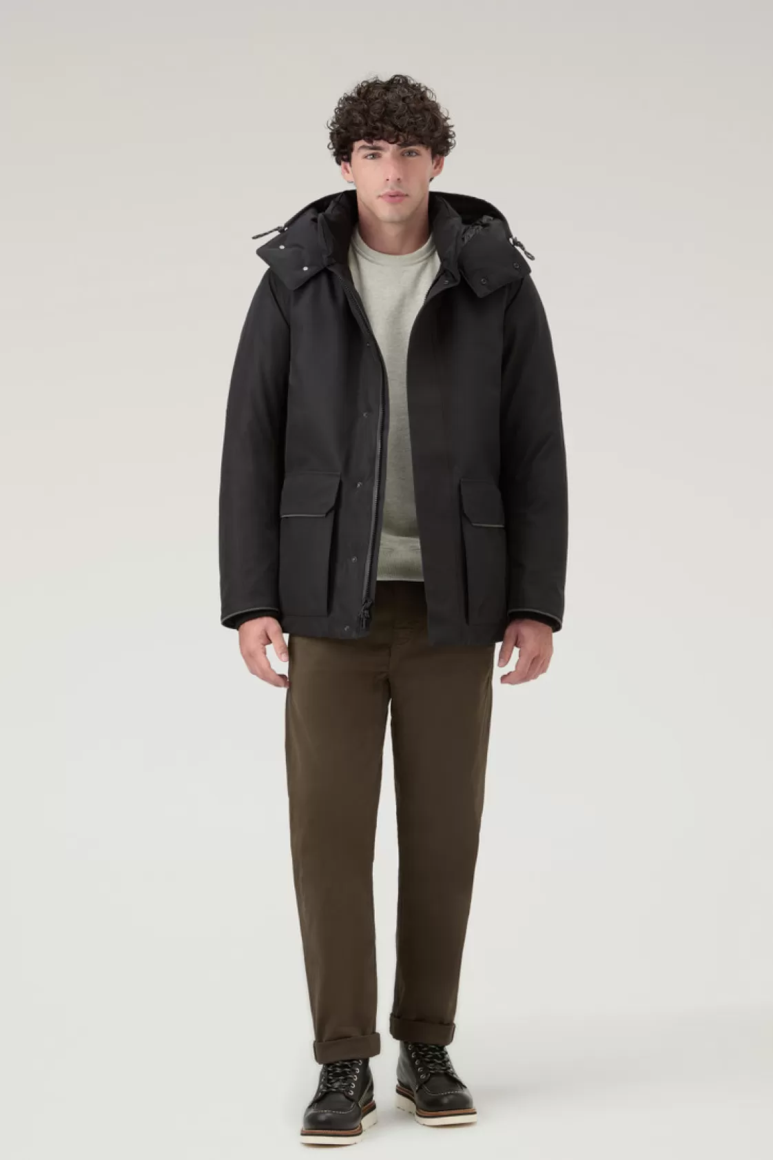 Waterproof | Parkas>woolrich Waterproof Aleutian Supreme Parka In GORE-TEX Off Black