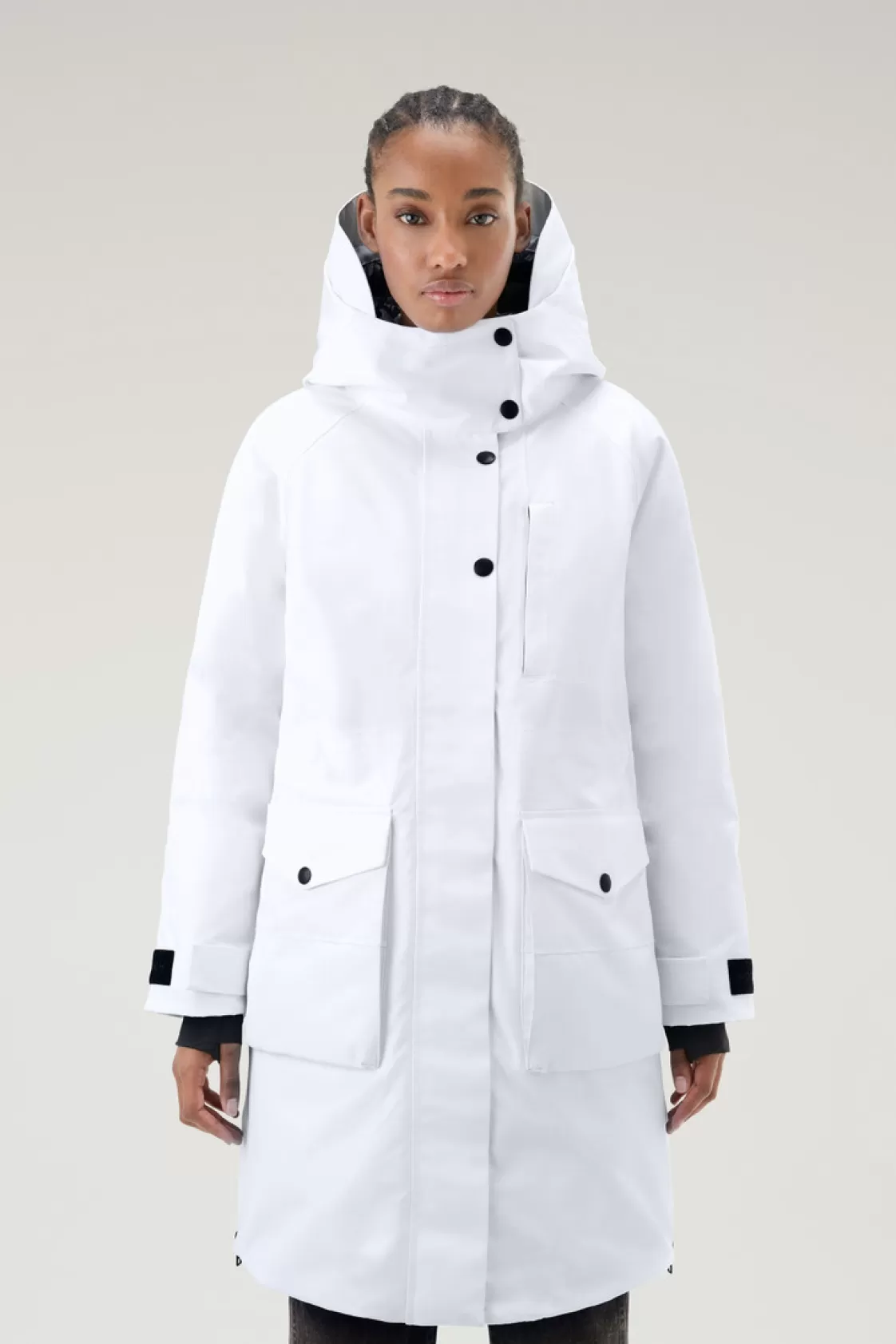 Parkas>woolrich Waterproof High-Tech Parka In GORE-TEX Natural White