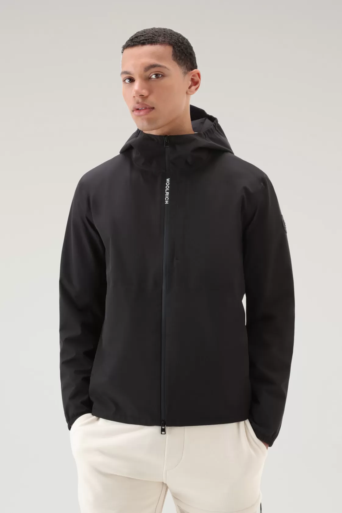 Waterproof | Jackets>woolrich Waterproof Pacific Hooded Jacket Black